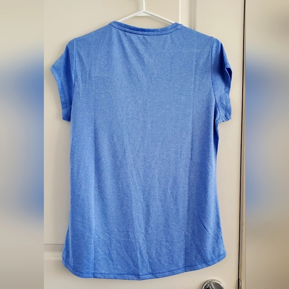 Womens’ Puma Active Heather Tee Ultramarine - Picture 2 of 3
